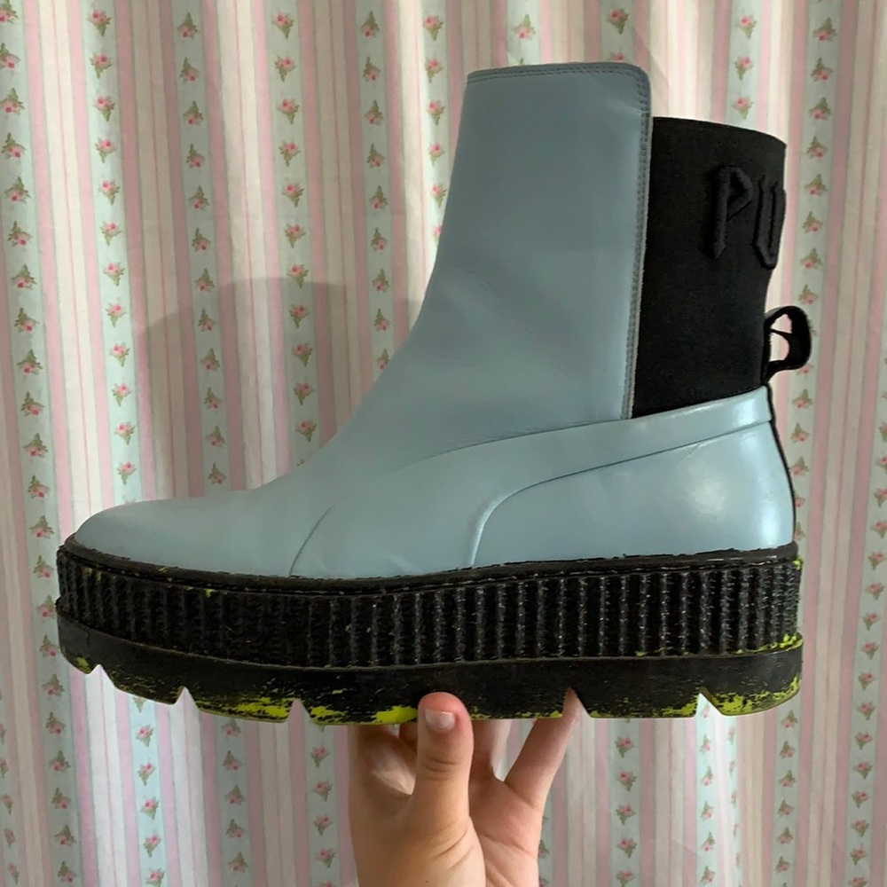 Blue Puma Platforms